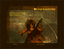 Tablet Screenshot of helene-labarriere.com